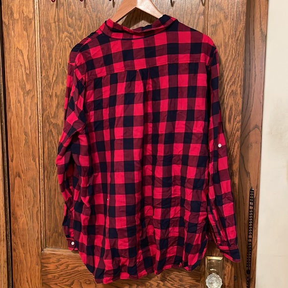 Gap Boyfriend Fit Plaid Shirt - Picture 3 of 3